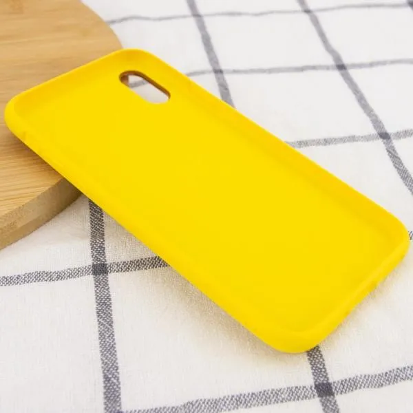 Шкіряний чохол Xshield для Apple iPhone XR (6.1") — Жовтий — фото 4
