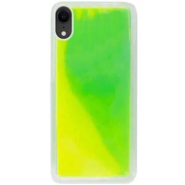 Чохол із неоном Neon Sand glow in the dark для Apple iPhone XR (6.1’’) — Зелений