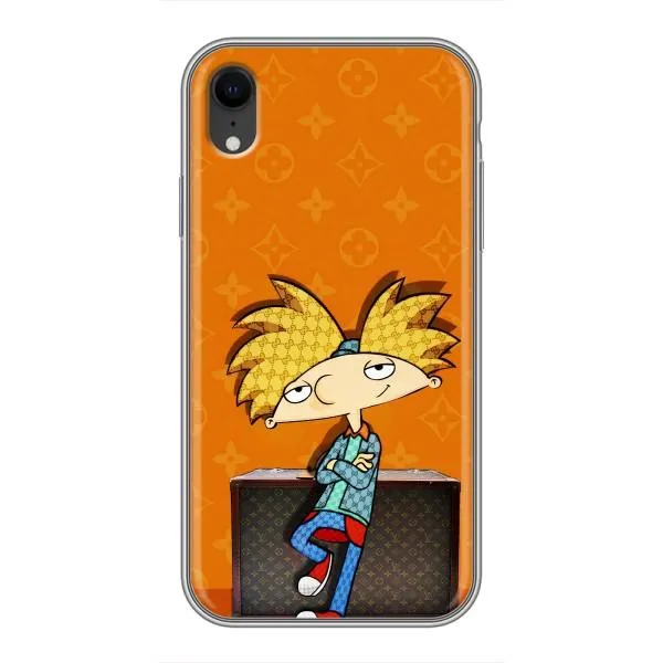 Чехол с принтом «Арнольд» для iPhone Xr