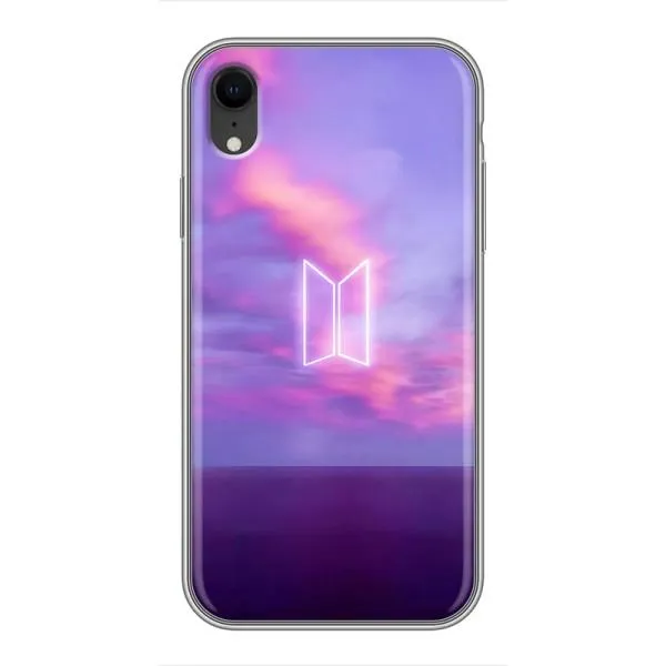 Чехол с принтом «BTS логотип» для iPhone Xr