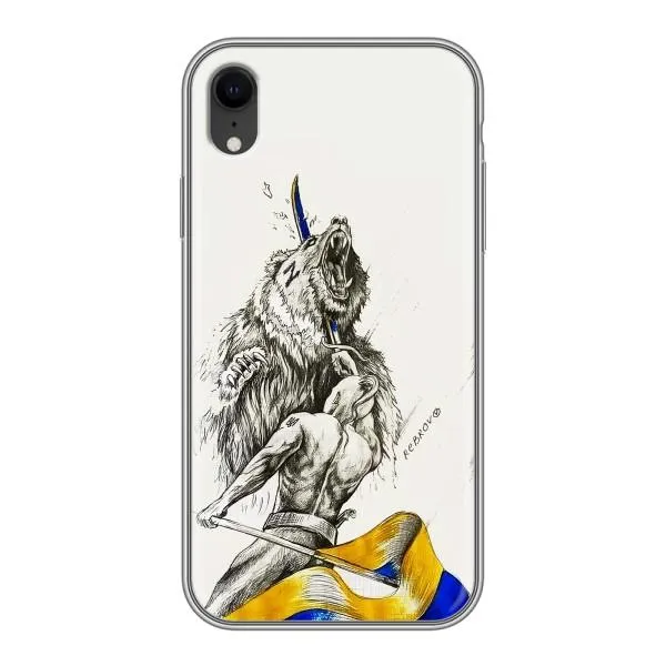 Чехол с принтом «Победа» для iPhone Xr