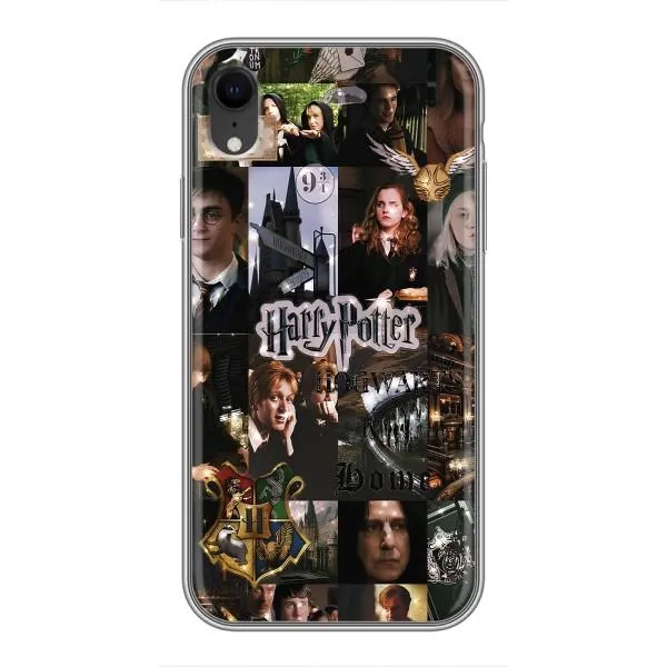 Чехол с принтом «коллаж Гарри Поттер» для iPhone Xr