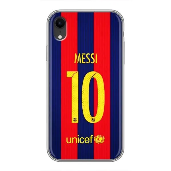 Чохол з принтом «Messi Barca 10» для iPhone Xr