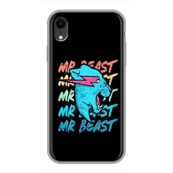 Чехол с принтом «logo Mr beast» для iPhone Xr
