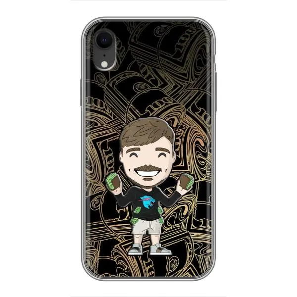 Чехол с принтом «Mister Beast» для iPhone Xr