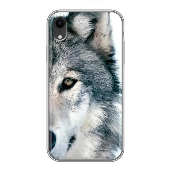Чехол с принтом «Волк» для iPhone Xr