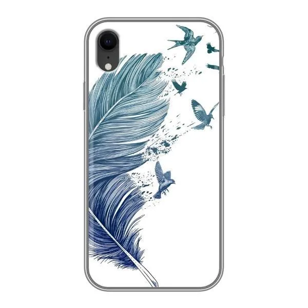 Чохол з принтом «Перо» для iPhone Xr
