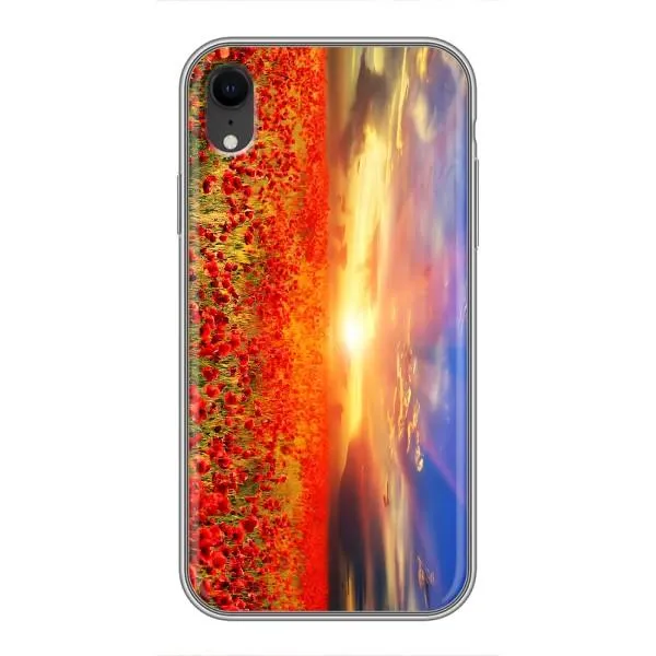 Чохол з принтом «Поле тюльпанів» для iPhone Xr