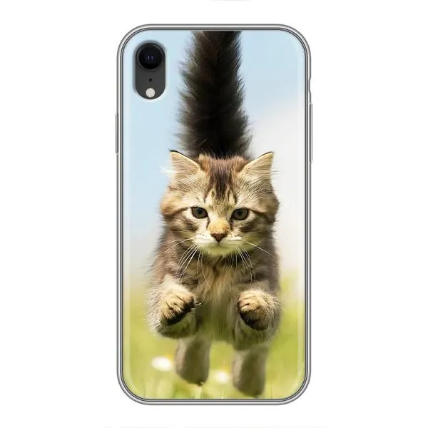 Чехол с принтом «Прыжок кота» для iPhone Xr Чехол с принтом «Прыжок кота» для iPhone Xr