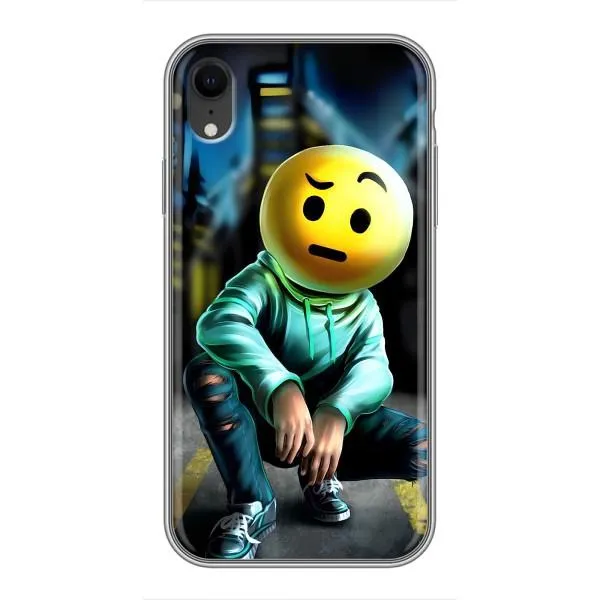 Чохол з принтом «Хлопець смайл» для iPhone Xr