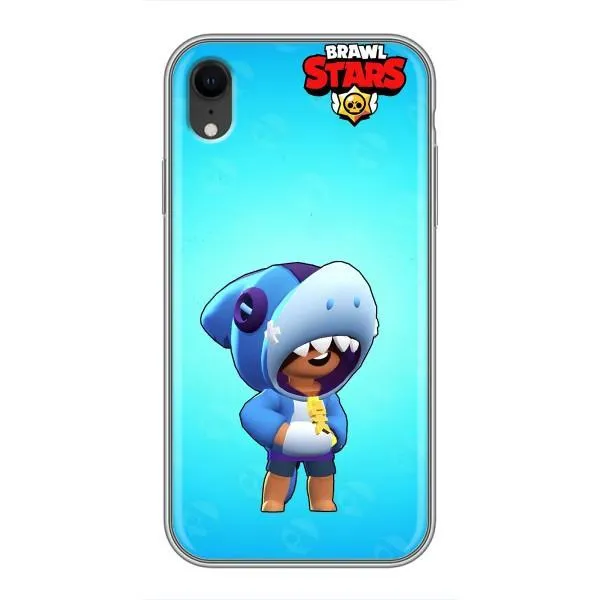 Чехол с принтом «Леон акула» для iPhone Xr