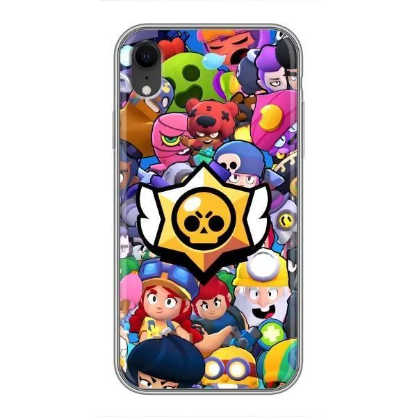 Чехол с принтом «Лого Brawl Stars» для iPhone Xr