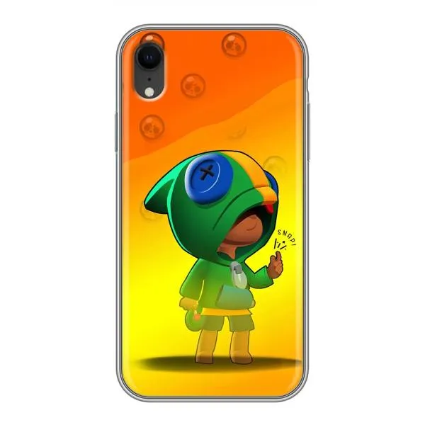 Чехол с принтом «Мальчик Леон» для iPhone Xr
