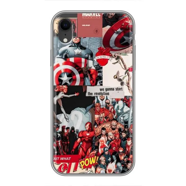 Чехол с принтом «Марвел Комикс» для iPhone Xr