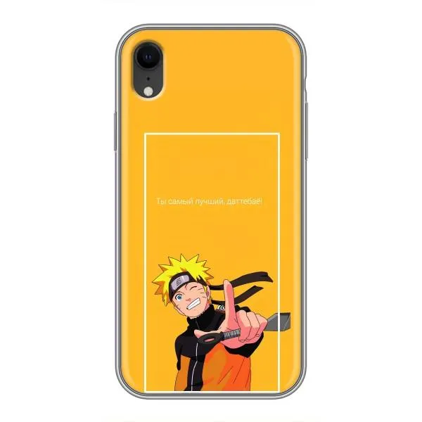 Чохол з принтом «Аніме Наруто» для iPhone Xr