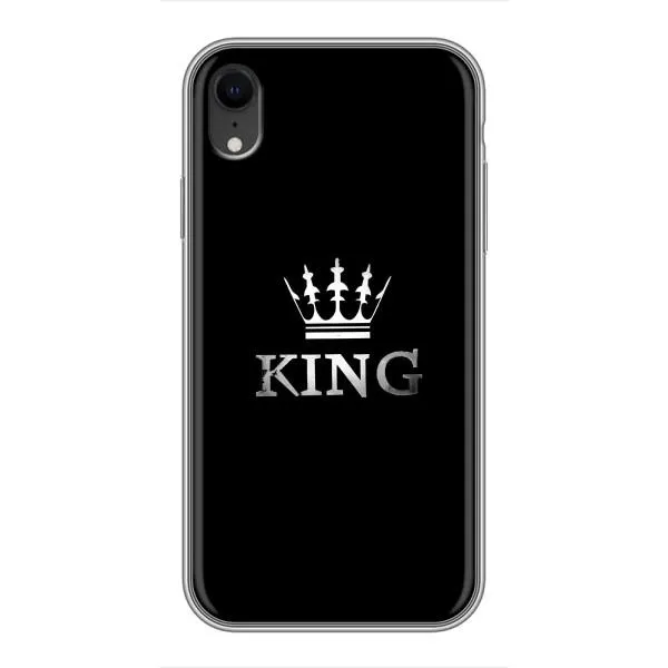 Чохол з принтом «KING» для iPhone Xr