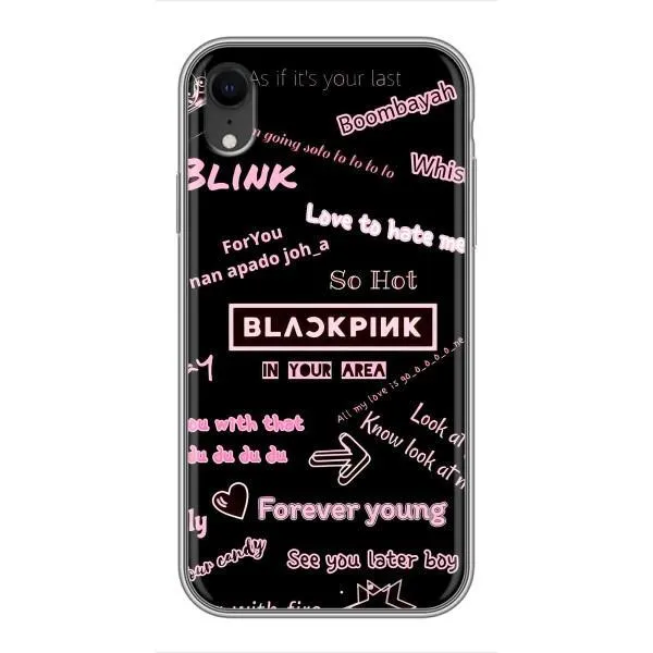 Чехол с принтом «BLACKPINK» для iPhone Xr