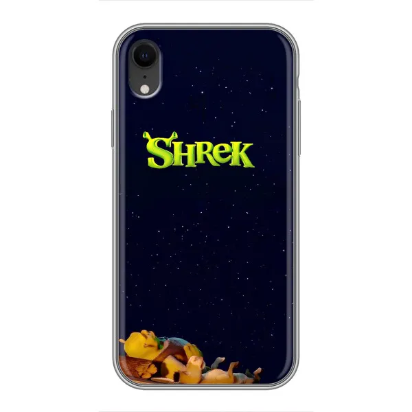 Чохол з принтом «Відпочиваючий Шрек» для iPhone Xr