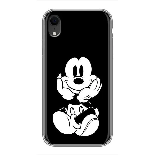 Чохол з принтом «Маус на чорному» для iPhone Xr Чохол з принтом «Маус на чорному» для iPhone Xr
