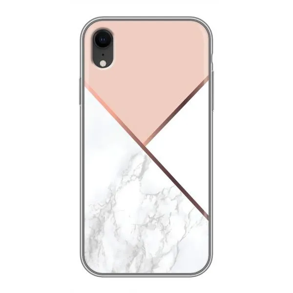 Чехол с принтом «Тройной мрамор» для iPhone Xr