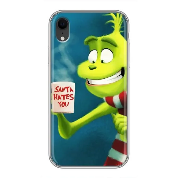 Чохол з принтом «Зелений Грінч» для iPhone Xr