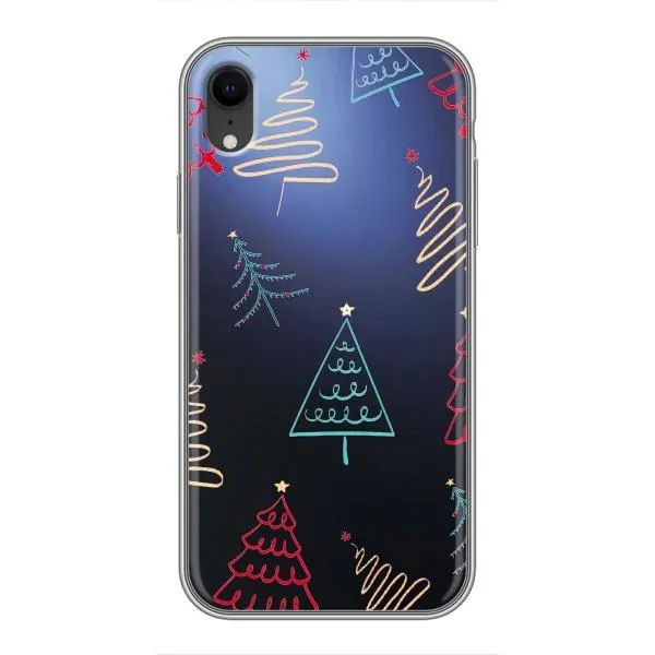 Чехол с принтом «Рождественские елки» для iPhone Xr Чехол с принтом «Рождественские елки» для iPhone Xr