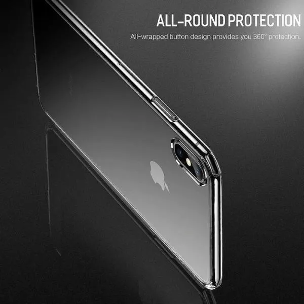 Бампер-чохол Baseus для iPhone Xs Max (ультратонкий) — Сірий — фото 2 Бампер-чохол Baseus для iPhone Xs Max (ультратонкий) — Сірий — фото 2