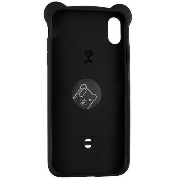 3D-чохол Fashion Case Bear для iPhone Xs Max — Рожевий — фото 4