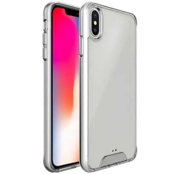 Чехол TPU Space Case transparent для Apple iPhone XS Max (6.5") — Прозрачный — фото 1