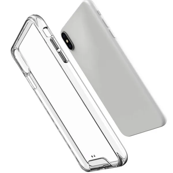 Чехол TPU Space Case transparent для Apple iPhone XS Max (6.5") — Прозрачный — фото 3
