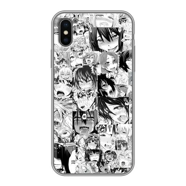 Чехол с принтом «Ahegao manga» для iPhone Xs Max