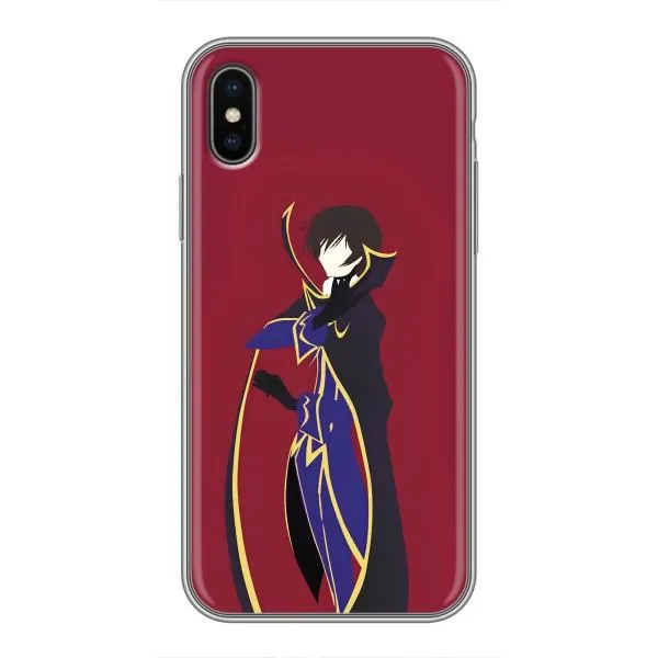 Чехол с принтом «Лелуш Ламперуж» для iPhone Xs Max