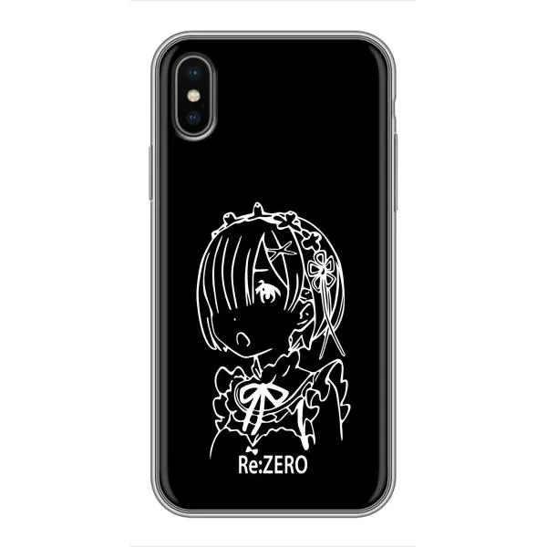 Чехол с принтом «Re: Zero» для iPhone Xs Max