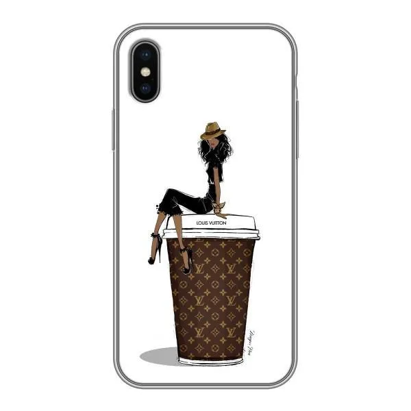 Чехол с принтом «кофе LOUIS VUITTON» для iPhone Xs Max Чехол с принтом «кофе LOUIS VUITTON» для iPhone Xs Max