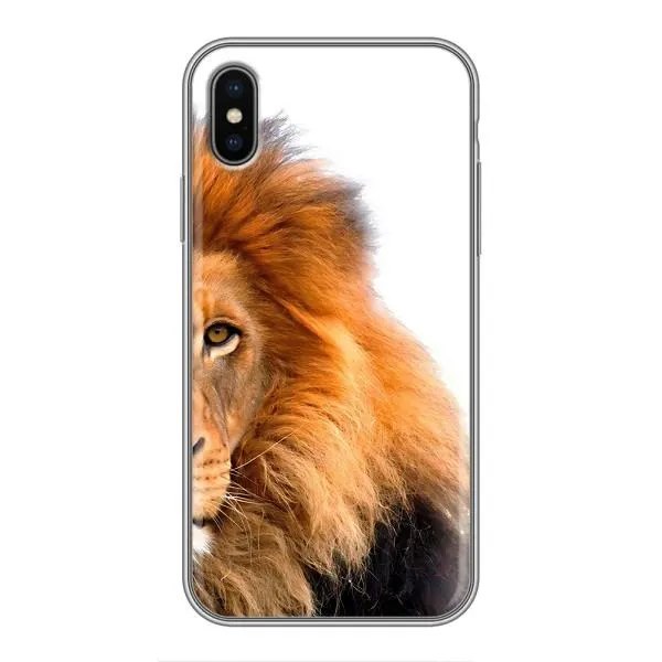 Чехол с принтом «Лев грива» для iPhone Xs Max