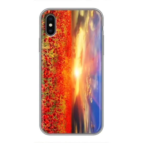 Чехол с принтом «Поле тюльпанов» для iPhone Xs Max