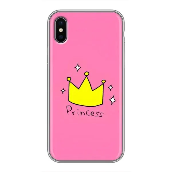 Чехол с принтом «Princess» для iPhone Xs Max