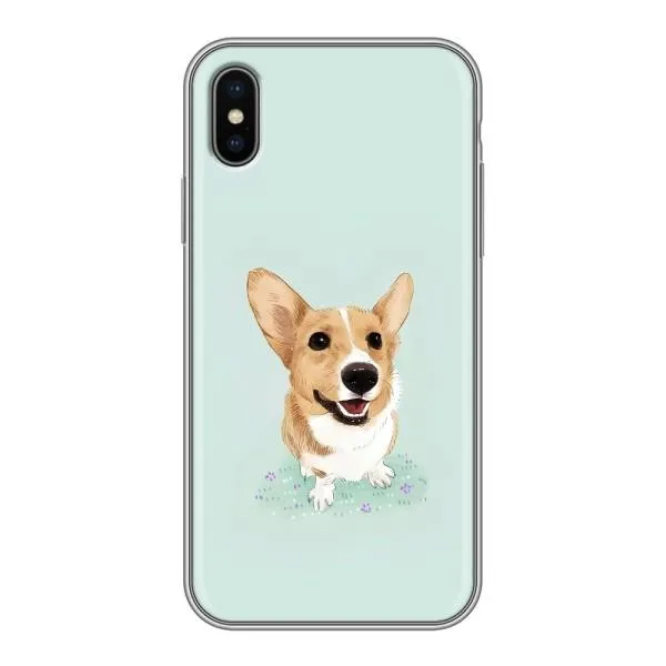 Чохол з принтом «Коргі» для iPhone Xs Max