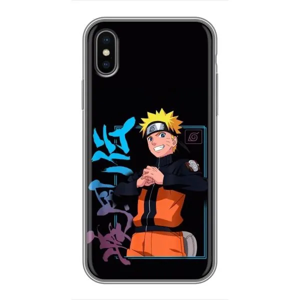 Чехол с принтом «Аниме наруто» для iPhone Xs Max