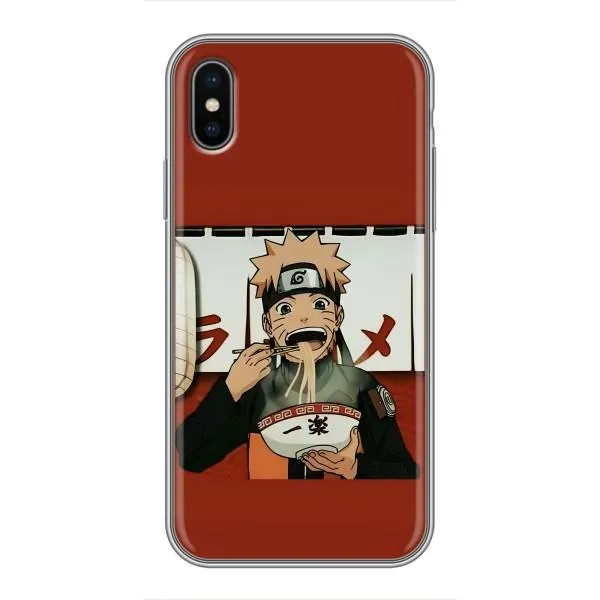 Чехол с принтом «Наруто с лапшой» для iPhone Xs Max