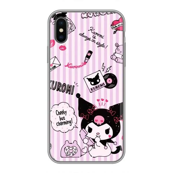 Чехол с принтом «Куроми сидит» для iPhone Xs Max