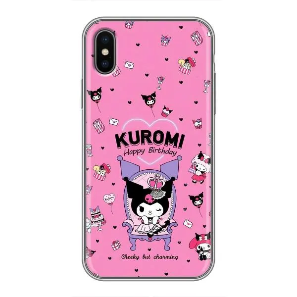 Чехол с принтом «KUROMI» для iPhone Xs Max