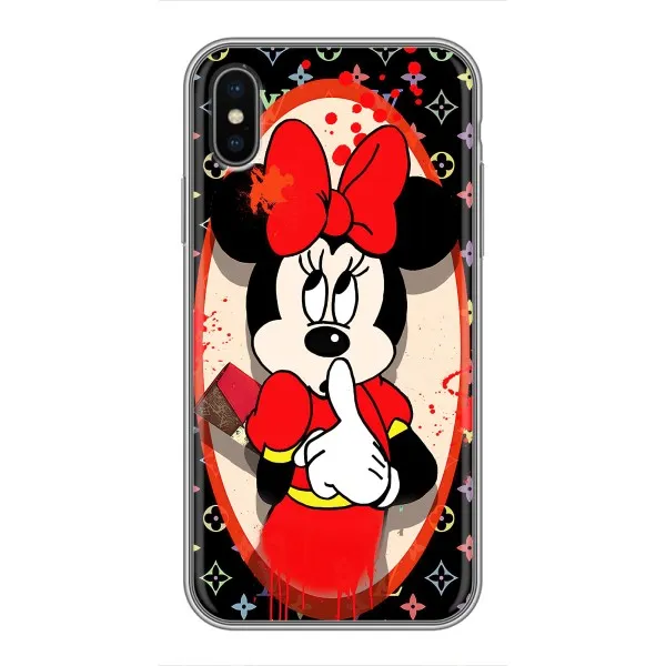 Чехол с принтом «Минни Маус ЛВ» для iPhone Xs Max
