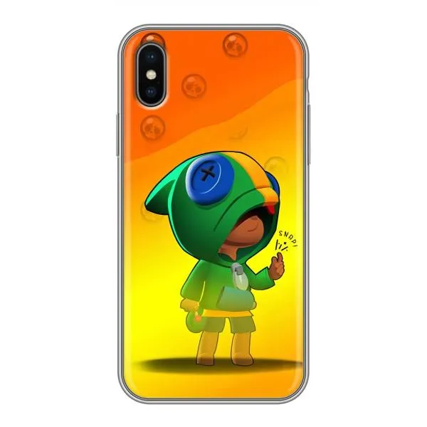 Чехол с принтом «Мальчик Леон» для iPhone Xs Max