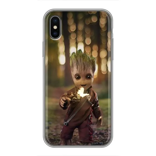 Чехол с принтом «I am Groot» для iPhone Xs Max