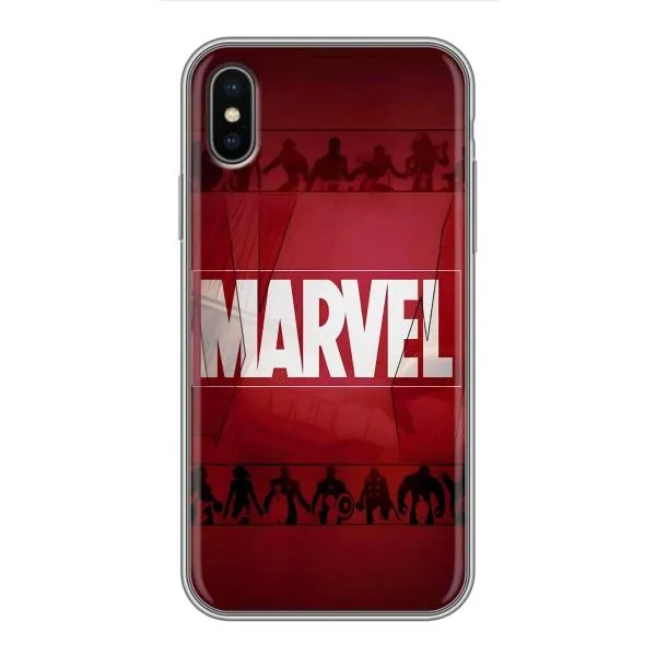 Чехол с принтом «MARVEL» для iPhone Xs Max