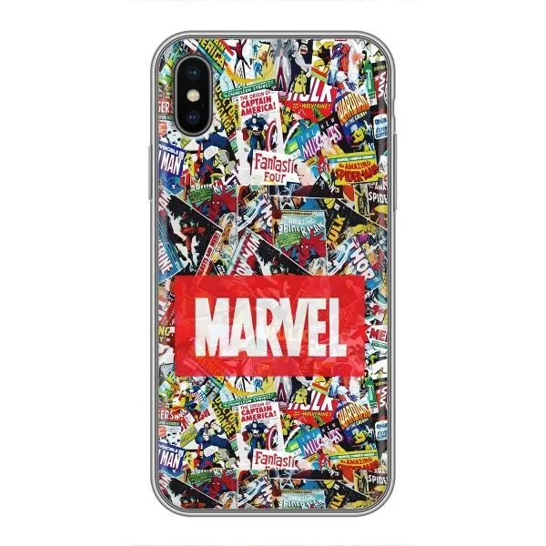 Чехол с принтом «Марвел комиксы» для iPhone Xs Max