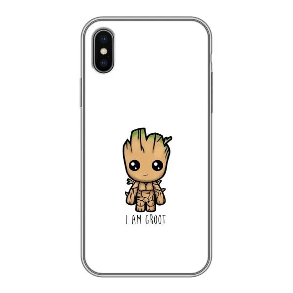 Чехол с принтом «Я есть Грут» для iPhone Xs Max