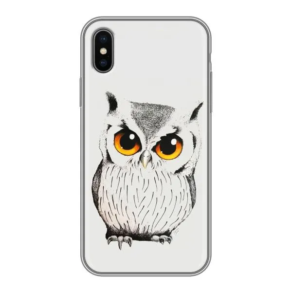 Чохол з принтом «Мила Сова» для iPhone Xs Max