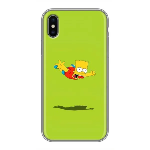 Чехол с принтом «Барт Симпсон» для iPhone Xs Max